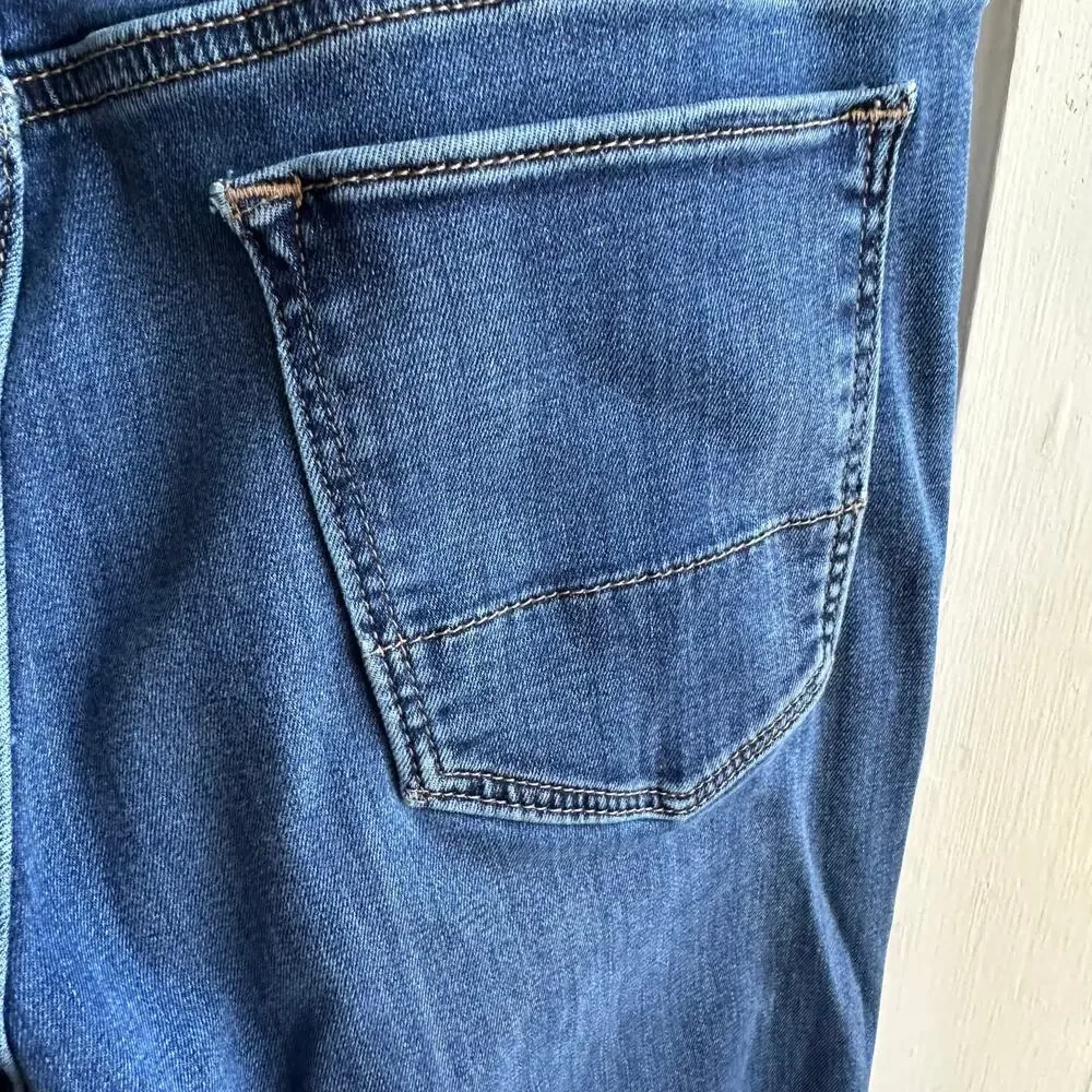 Banana Republic Traveler Jeans Mens 33x32 Slim Fit Stretch Medium Wash